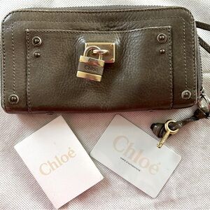 Chloe Zip Around Wallet